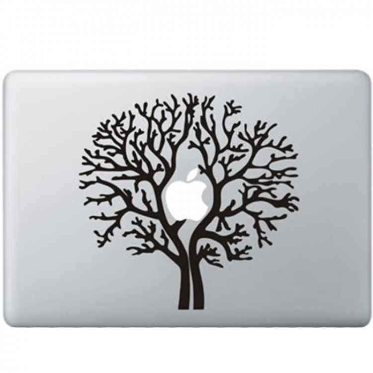Apple Boom MacBook Sticker Zwarte Stickers